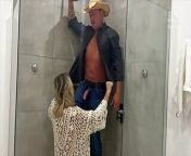Cowboy Seduced to Fill all Her Holes from indian aunty shower filmed