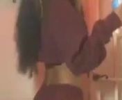Ebony Shakes Her Ass On Instagram Live from riya moni instagram live recording video