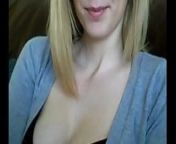 Blonde camgirl shows it all.flv from camgirl bad madison webcam