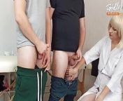 Sexy nurse help donate sperm to 2 patients. Sharing my wife with my friend.Threesome. MFM. Cuckold. Scene 1 from nurse help handjob manen gwem amdchur sex