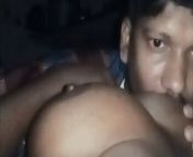 Big boobs from indian aunty sucking b