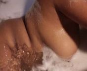 bathing busty brown black Latina part 3 from bathing nude photoshoot