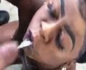 Tattooed Thot Sucks BBC For That Nut from swallow that nut bbc