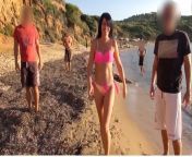 SPONTANEOUS FREE FUCK ON THE BEACH! Everyone can fuck! Free choice of hole! from telugu girl outdoor free porn sex