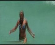 Kelly Ripa in a Blue Bikini from pimp and host lndhra bathing