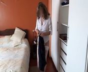 I love opening my blouse and showing my breasts to the maid's stepson from breast touch open blouse