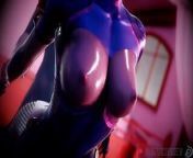Overwatch Dva big ass with boy by Monarchnsfw (animation with sound) 3D Hentai Porn SFM from ass with boy sex