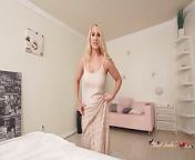 AuntJudysXXX - Your Hot Blonde Stepmom Julia Robbie Is Fed up with Your Laziness from tbm robbie beauty of boy