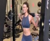 Madison Grace Reed sexy Hump Day workout routine from crystal reed nude fakesww xx