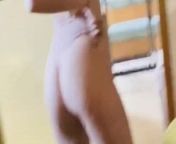 Bella Thorne shaking her ass in the mirror from actress baby shalini nude