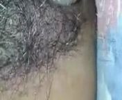 Close-up, hairy Indian pussy masturbation from hairy indian pussy