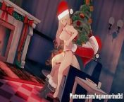 christmas night with marine hentai Uncensored from marin sex v