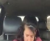 He fingers his wife in the car while driving! from 12yeox usa sexy girl