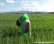 Fisting and prolapse in Public on the gren field from xxx gren