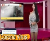 Corona virus News room from younsg nudist thai girl on