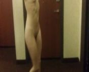 Naked hotel hallway from famly nudest