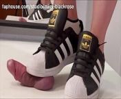 Under Superstars - Sneaker Cock Trample from xxxvideo cock trample