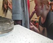 Went for a smoke and got a super blowjob with cum in mouth from she went six after smoke drinking
