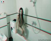 Slim teen posing in the bathroom and studio - 3D backstage from 3d slim teen littlegirl