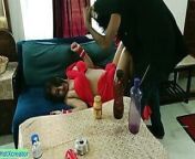 Hot beautiful sexy madam hardcore sex with new servant! Viral sex from kolkata madam student sex video
