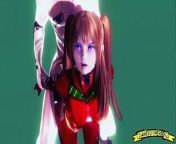 Asuka Eva-02 3D Hentai from hentai sadism 02 sin censura
