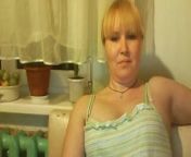 Hot Russian mature mom Tamara play on skype from tantra vidya leaning step