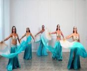 Belly Dance with Veils from dance of the seven veils 1970