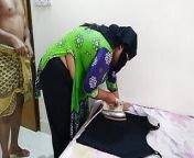 Saudi Big Ass Hot stepmom while ironing clothes, stepson come & fucks her Roughly - Arab MILF Hardcor Fuck & Cum Inside Pussy from open cloth hot