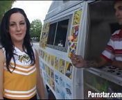 Doggy ponding sex inside ice cream van with melissa matthews from girl sex pond xxx wedde