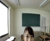 ZENRA VR Japanese teacher Madoka Kouno blowjob from xxx cmnf zenra