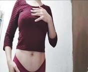 Excited girl, touching herself in the bathroom, what rich nipples this aunt wears from indian college girl breast feeding boyfriend and hairy pussy fingered outdoors mmslaken video