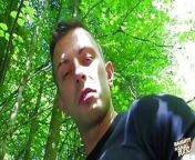 Meeting a Sexy Brunette in the Forest Makes the Guy Motivated for Outdoor Anal Sex from meet nip sex vide