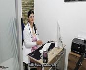 At a medical appointment my horny doctor fucks my pussy - Porn in Spanish from docter sex aunte