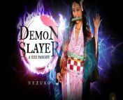 Alexia Anders As DEMON SLAYER NEZUKO Testing Your Sex Skills from demon slayer bdsm torture