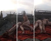 Strangers caught us masturbating on nudist beach in Maspalomas Dunes Canary with cumshot Part 1 - MissCreamy from porn sex on nudist