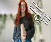futa hottie surprises you with huge cock and pegs you to self facial - full video on Veggiebabyy Manyvids from pegging in 3d