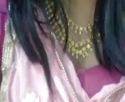 Indian crossy hot I like saree blouse petticoat bara panty from saree crossdressing
