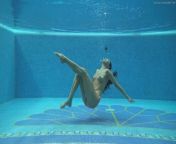 Villa swimming pool naked experience with Sazan from nyla usha nude fake villa