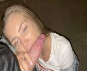 POV, Suck the dick of a pornstar in a public place from girl suck the dick