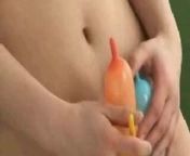 Huge Tits Japanese with Condom Ballons from huge tits japanese big