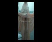 mukena handjob from milf jilbab pink