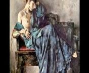 Chinese Women and the Mirror - Paintings of Lu Jianjun from 建瓯宾馆上门按摩酒店【qq2249925421】联系 rcq