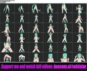 Hatsune Miku - Sexy Nude Dance (3D HENTAI) from full sexy nude body