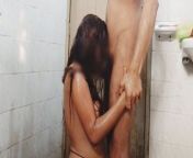 Bathroom sex with padosi bhabhi Maina when her husband went to office I fucking her pusssy in bathroom when she bathing nude. from madhuri dikshi saari nude boob