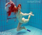 Sexy Polish babe Marketa naked in the pool from arkesta sex ganda dance
