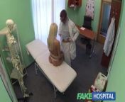 FakeHospital Doctors recommendation has sexy blonde paying t from desi doctor pai