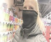 Recognized by fan in the shop! Anally fucked and balls sucked empty! Will you be my next fan meetup? from public quarantine shopping deepthroat fuck canadian blonde green eyes almost gets caught 3 times