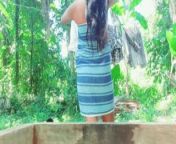 Outdoor masturbation, tease and piss. New video from india park kissing