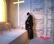 Hot Fuck in the Cemetery with the Slutty Widow from rozeena hot fuck in