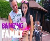 Banging Family - Stop ! Step Dad Gonna See Us ! :-O from av4 us o